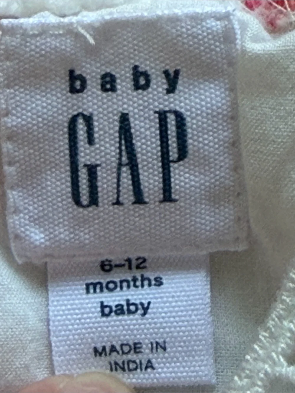 Baby GaP Floral 3-Piece Set with Sun Hat - White & Pink